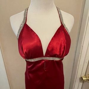 Red prom dress